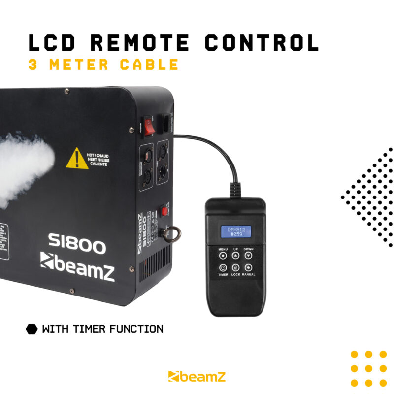 BeamZ S1800 Vertical Smoke Machine