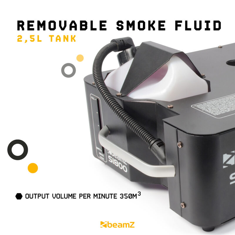 BeamZ S1800 Vertical Smoke Machine