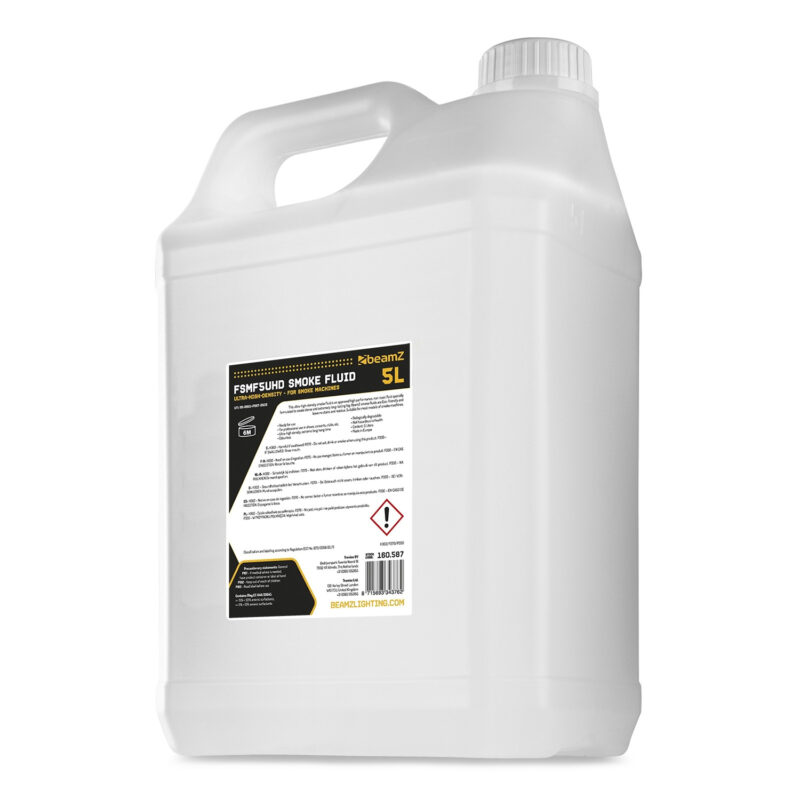 BeamZ FSMF5UHD Ultra-High-Density Smoke Fluid – 5L