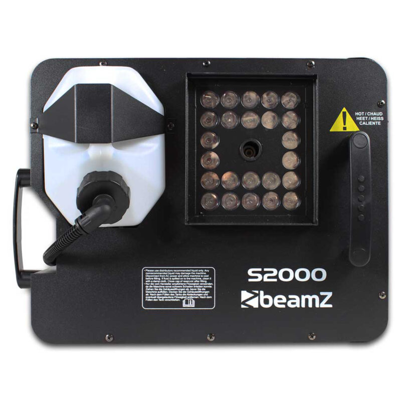 BeamZ S2000 Vertical Smoke Machine With LED Lights