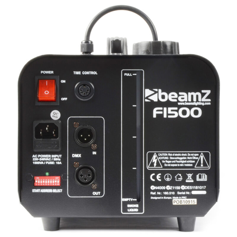 BeamZ F1500 DMX Haze Machine