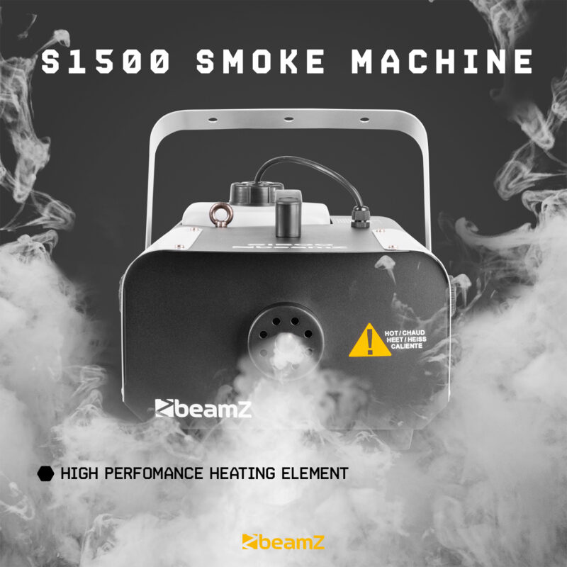 BeamZ S1500 DMX Smoke Machine