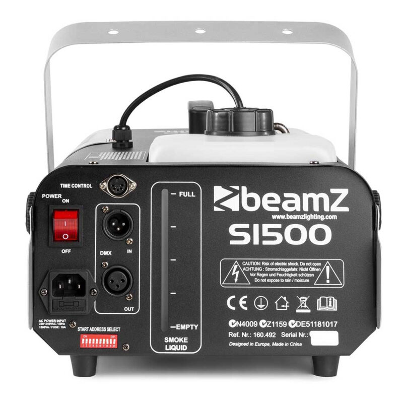 BeamZ S1500 DMX Smoke Machine