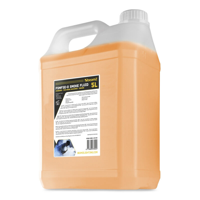 BeamZ 5L Eco Orange Smoke Fluid