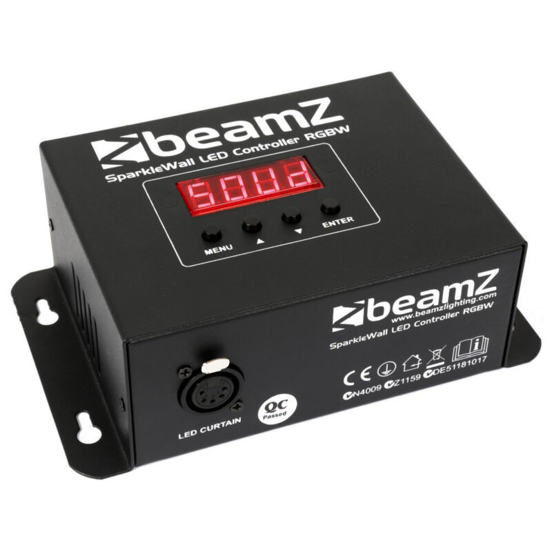 BeamZ 3x2m SparkleWall LED Star Cloth Backdrop with Remote – RGBW