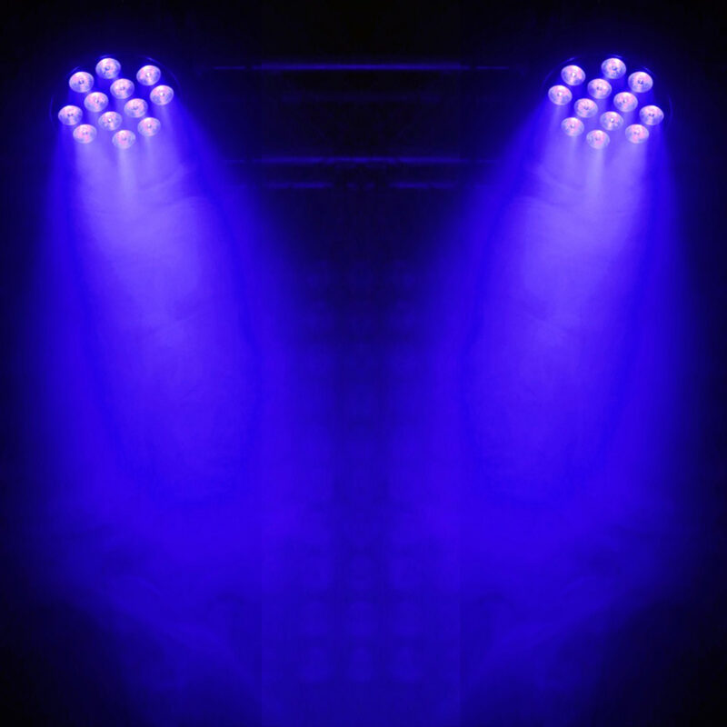 BeamZ BT300 LED Flat Par Can Light – 12x 10W