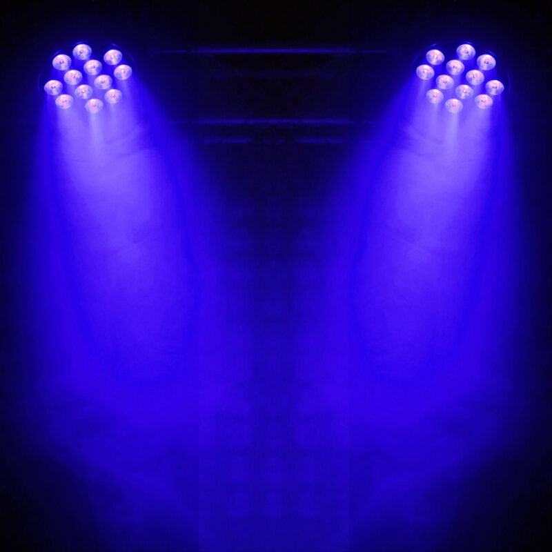 BeamZ BT310 LED Flat Par Can Light – 12x 6W