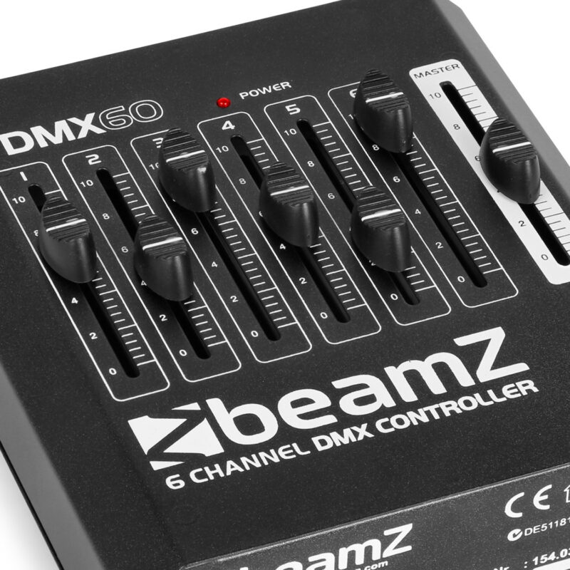 BeamZ DMX60 DMX Lighting Controller – 6-Channel