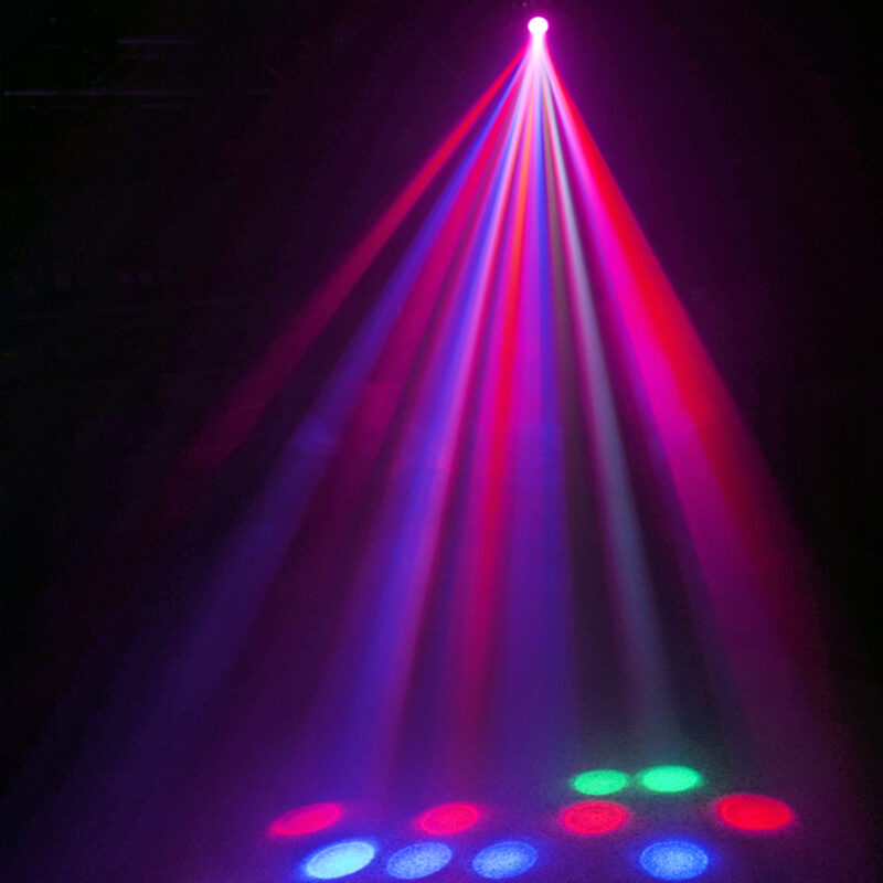 BeamZ Cub4 MK2 LED Quad Derby with Moonflower Light