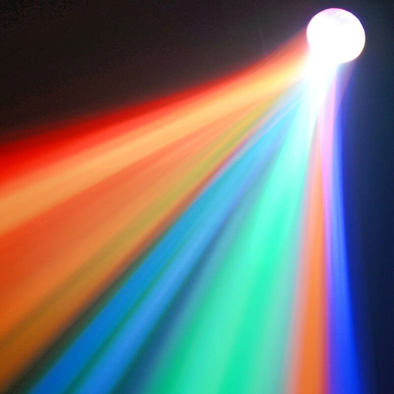 BeamZ Cub4 MK2 LED Quad Derby with Moonflower Light