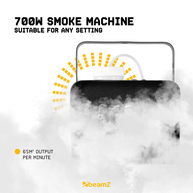 BeamZ S1500LED Smoke Machine with Lights