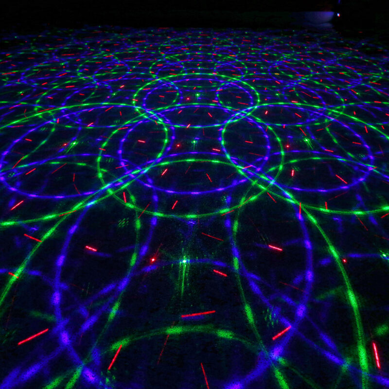 BeamZ Bianca Double Laser Light with Gobo