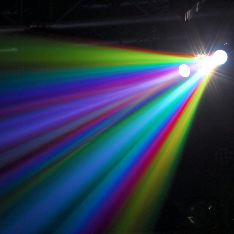 BeamZ Terminator 3-in-1 Double MoonFlower, Laser & Strobe Light