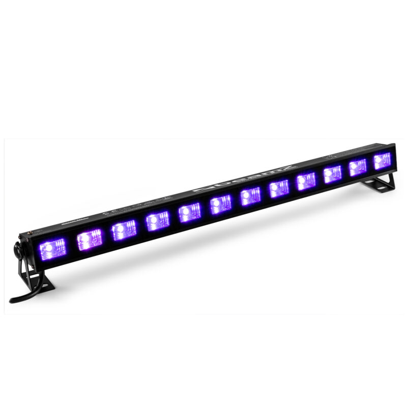 BeamZ BUV123 LED UV Blacklight Bar – 12x 3W