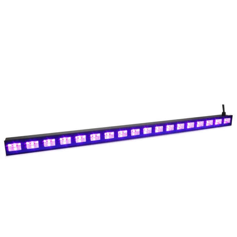BeamZ LCB48 LED UV Blacklight Bar – 18x 3W