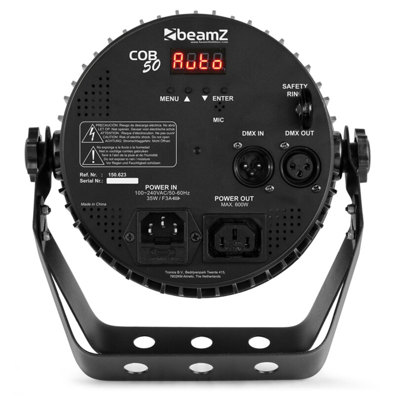 BeamZ COB50 COB LED Par Can Light – 50W