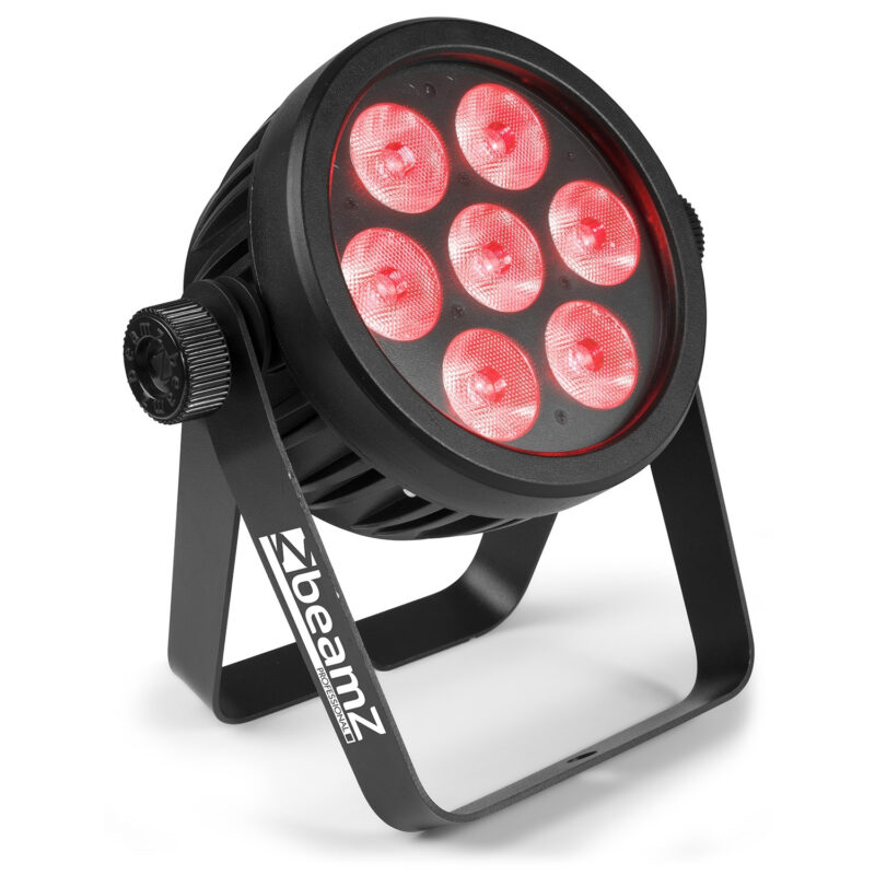 BeamZ Professional BAC500 Aluminum LED Par Can Light – 7x 14W