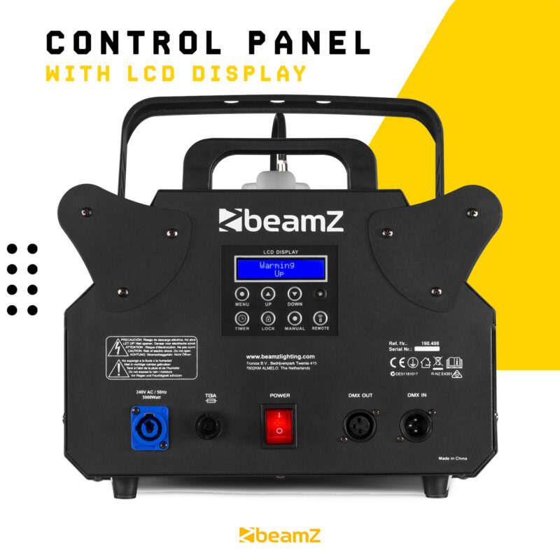 BeamZ S3500 Pro DMX Smoke Machine