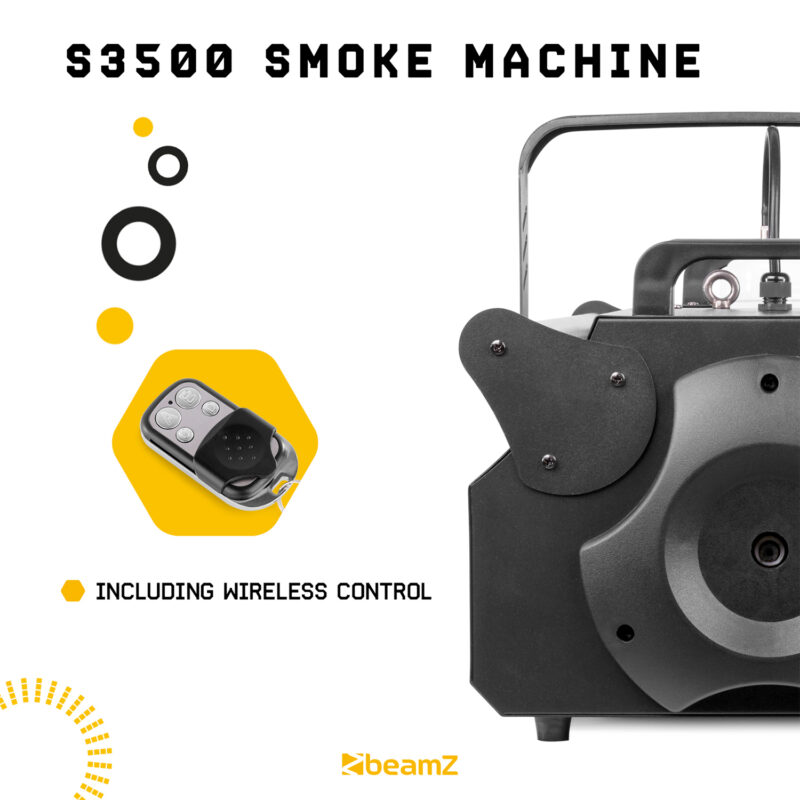 BeamZ S3500 Pro DMX Smoke Machine