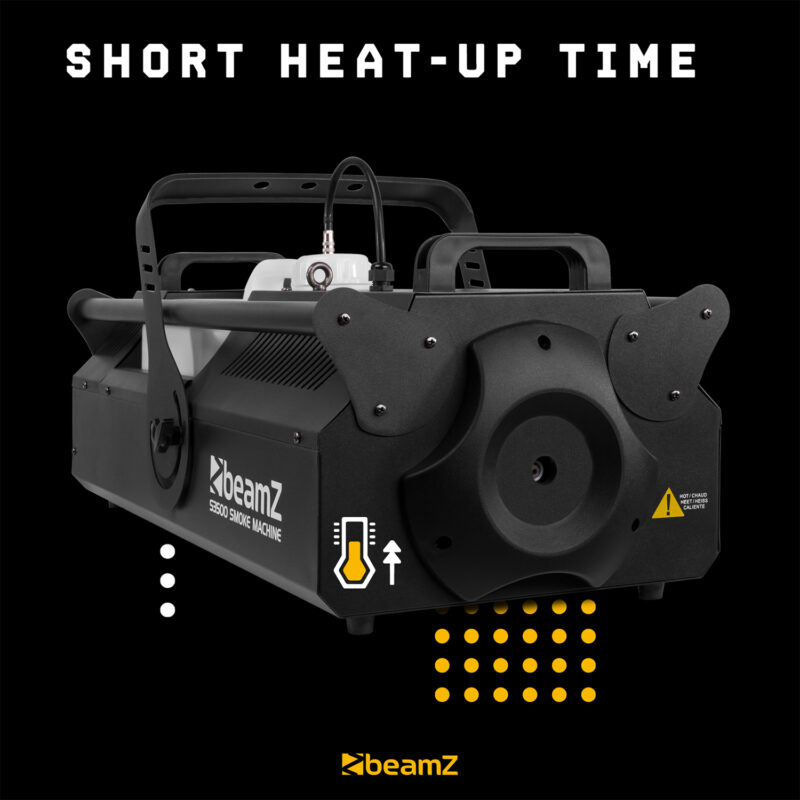 BeamZ S3500 Pro DMX Smoke Machine