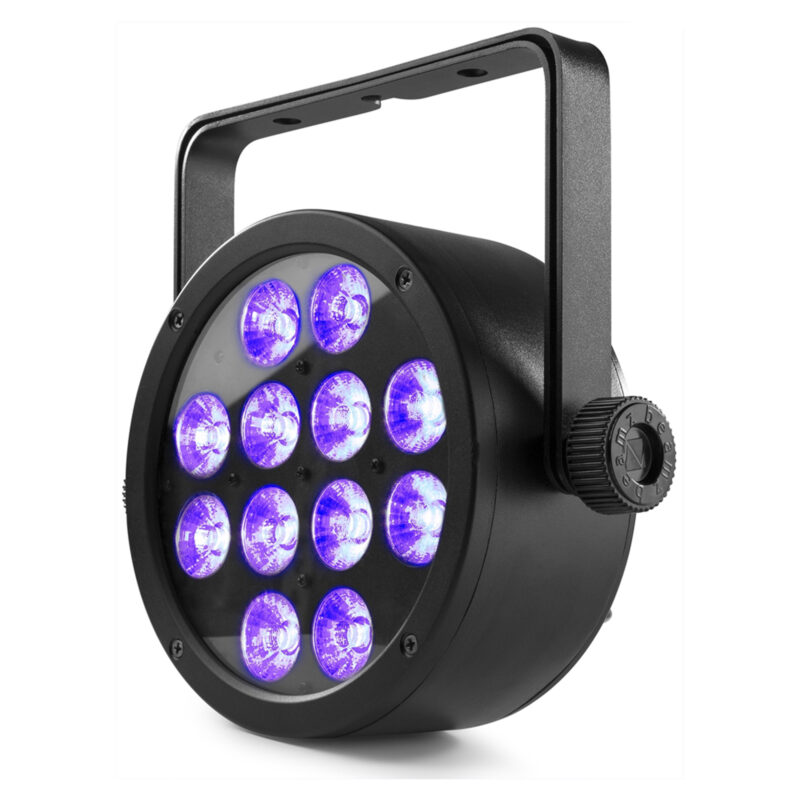 BeamZ Professional BAC306 Aluminium LED Par Can Light – 12x 12W