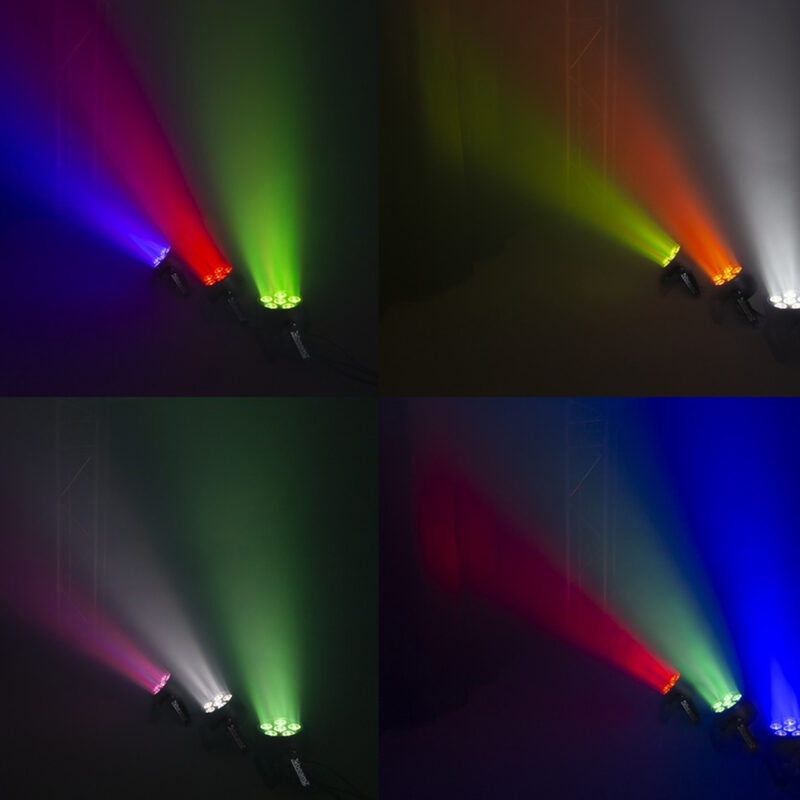 BeamZ BAC302 Aluminium LED Par Can Light – 6x 12W