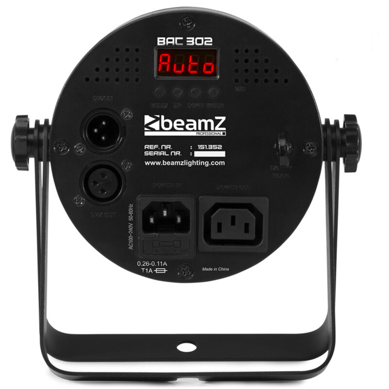 BeamZ BAC302 Aluminium LED Par Can Light – 6x 12W