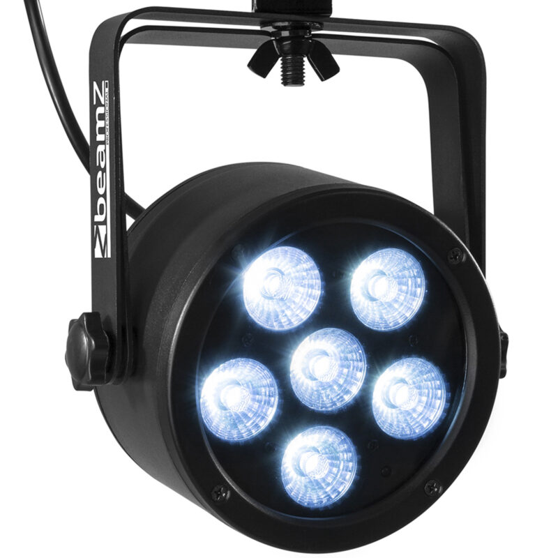 BeamZ BAC302 Aluminium LED Par Can Light – 6x 12W