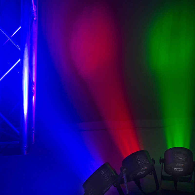 BeamZ BAC302 Aluminium LED Par Can Light – 6x 12W