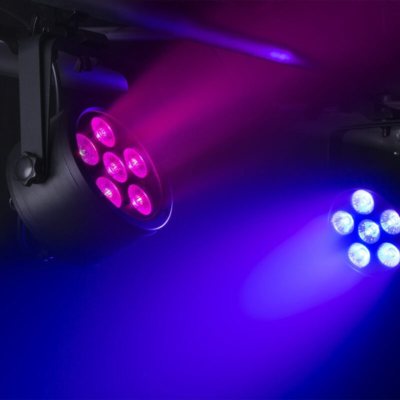 BeamZ BAC302 Aluminium LED Par Can Light – 6x 12W