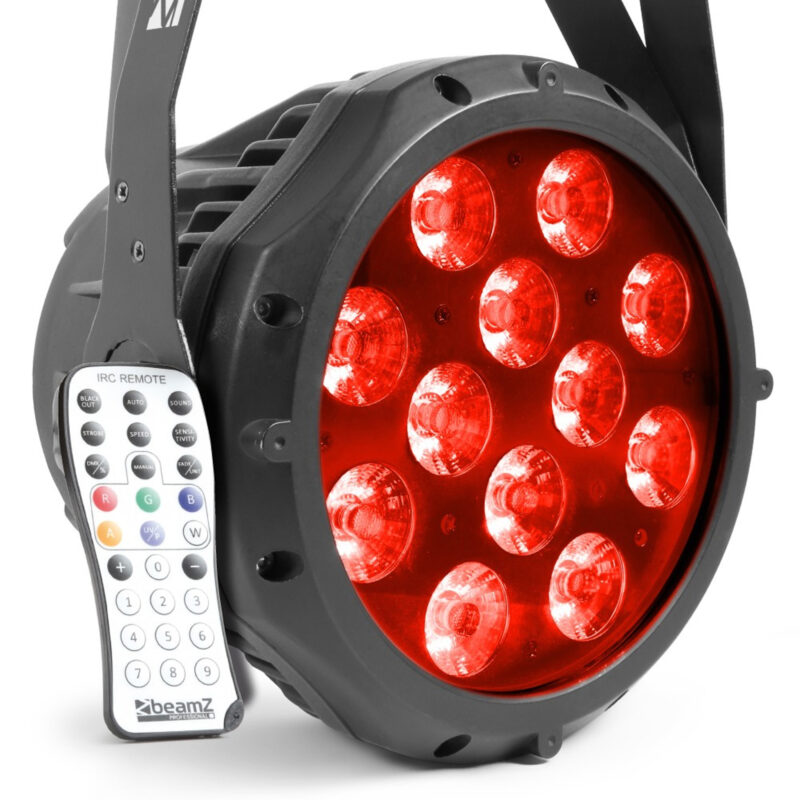 BeamZ PRO BWA412 Waterproof LED Par Can Light – IP65 – 12x18W