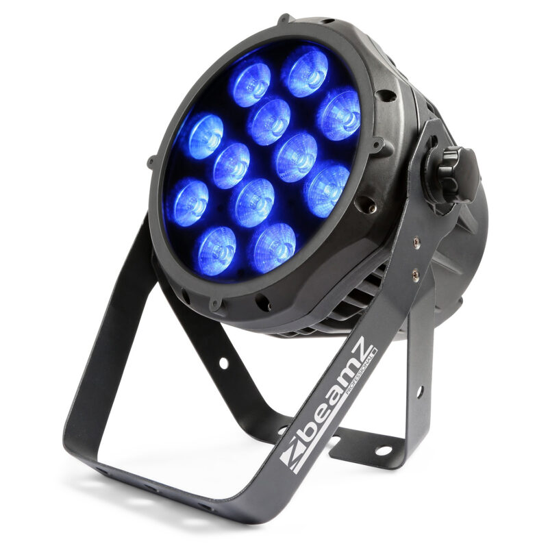 BeamZ PRO BWA412 Waterproof LED Par Can Light – IP65 – 12x18W