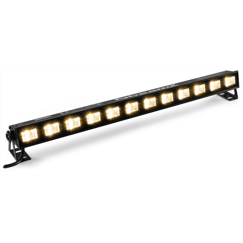 BeamZ BUVW123 LED UV Light & Warm White Bar