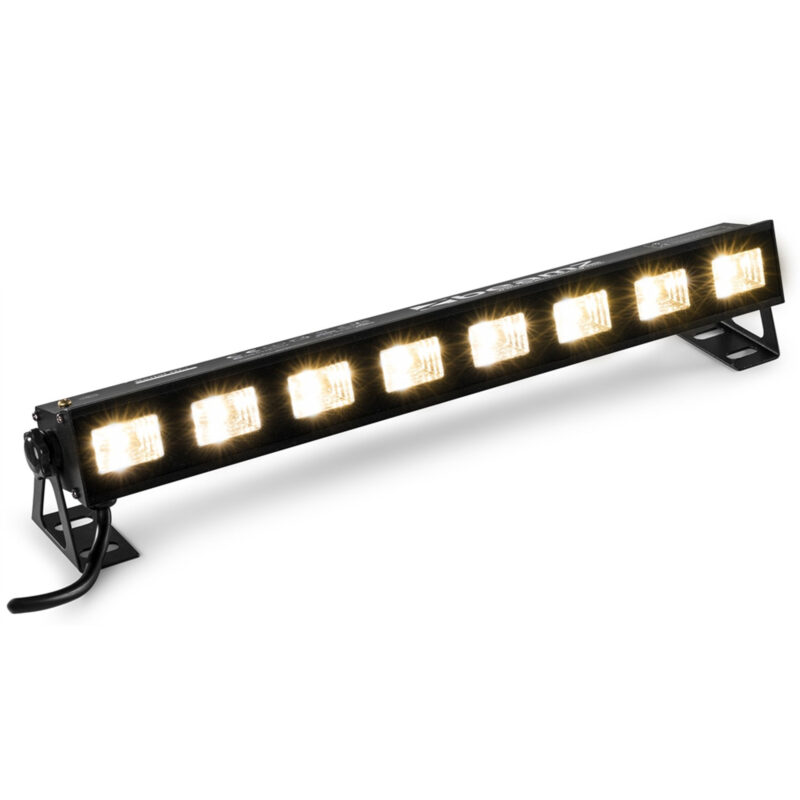 BeamZ BUVW83 LED UV Light & Warm White Bar