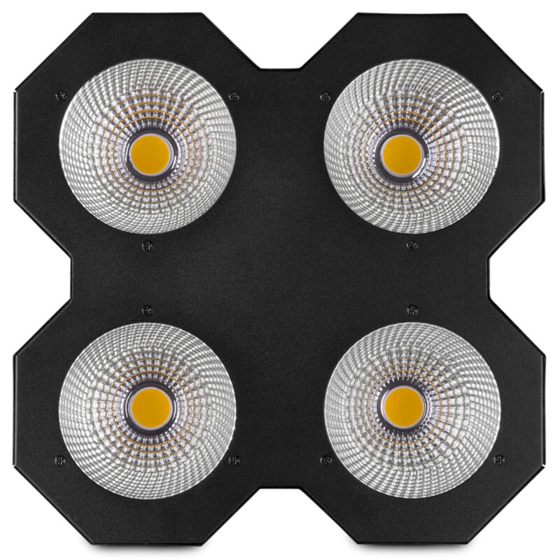 BeamZ SB400 2-in-1 COB LED Stage Blinder & Strobe – 4x 50W