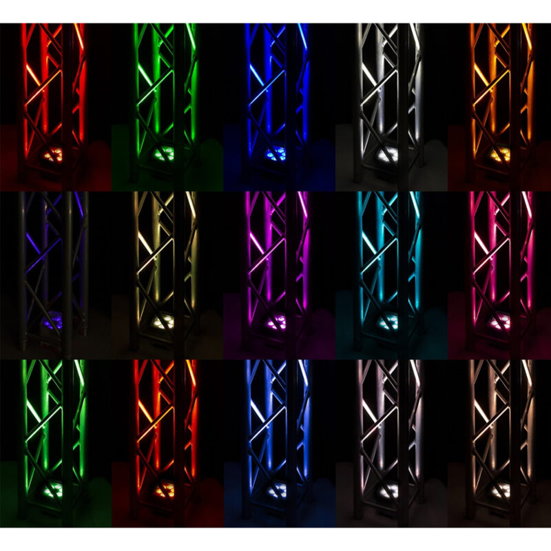 BeamZ BBP96S LED Battery Par Uplighter with Wireless DMX – 72W