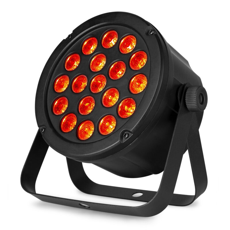 BeamZ SlimPar45 LED Par Can Light – 18X 3W