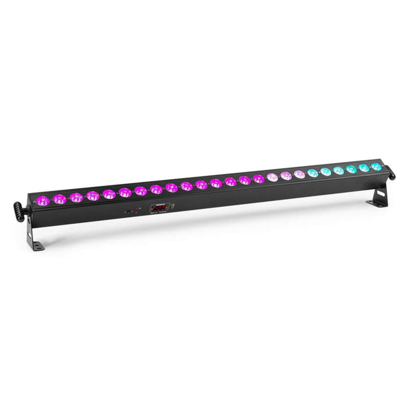 BeamZ BBB243 Battery Powered Wireless LED Light Bar – 24x 3W