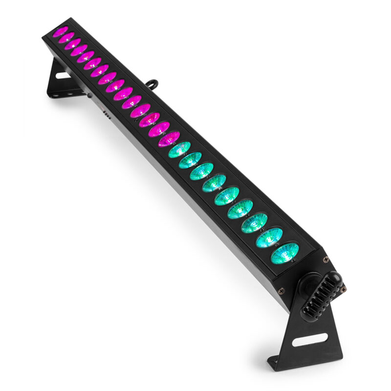 BeamZ BBB243 Battery Powered Wireless LED Light Bar – 24x 3W