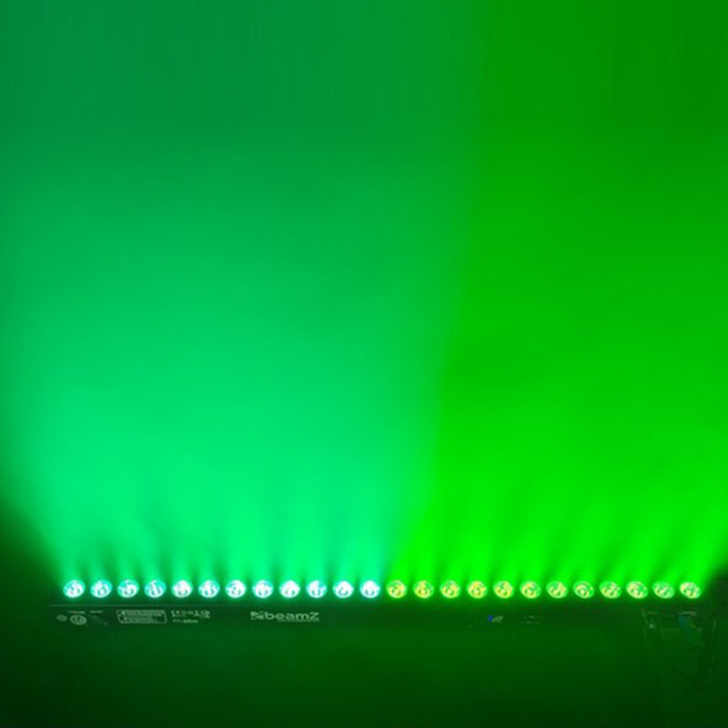 4x BeamZ BBB243 Battery Powered LED Light Bars with Charger Case