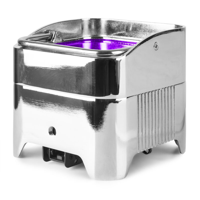 8x BeamZ BBP96SC Wireless Battery Uplighters with Charger Case