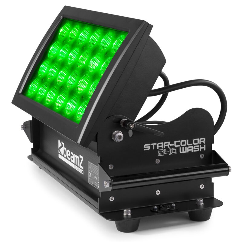 BeamZ Pro Star-Color 240 Architectural LED Wall Washer Light – 24x 10W