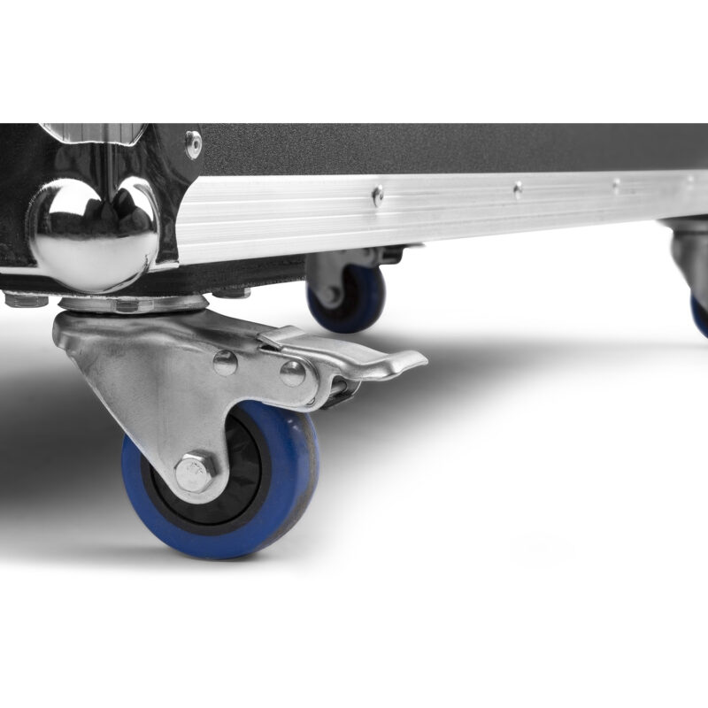 4x BeamZ Star-Color204W LED Architectural Flood Lights with Flight Case