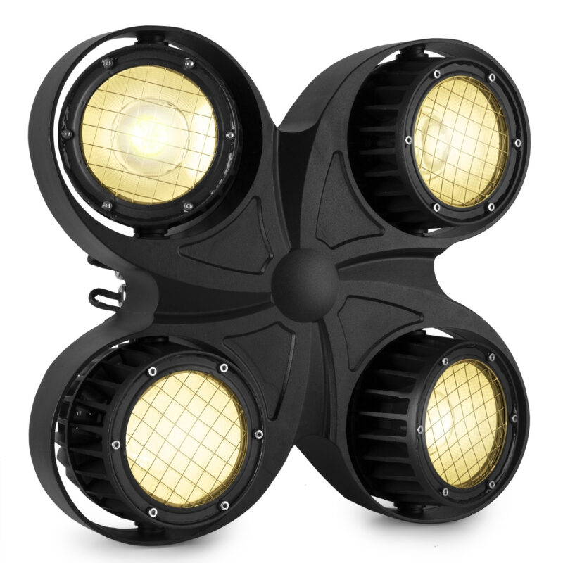 BeamZ SB400IP Weatherproof COB LED Stage Blinder – 4x 100W