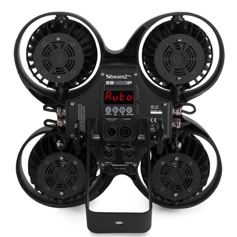 BeamZ SB400IP Weatherproof COB LED Stage Blinder – 4x 100W