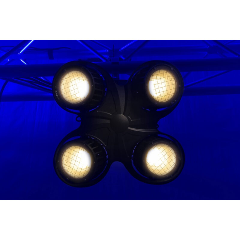 BeamZ SB400IP Weatherproof COB LED Stage Blinder – 4x 100W