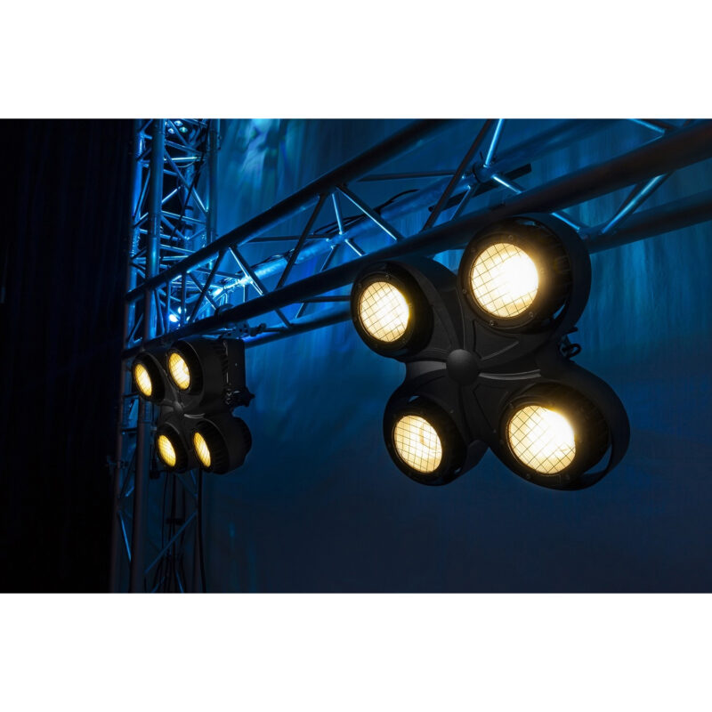 BeamZ SB400IP Weatherproof COB LED Stage Blinder – 4x 100W