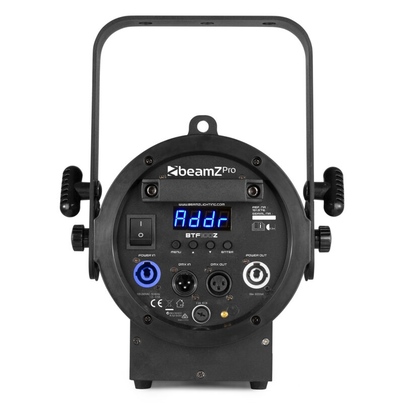 BeamZ Professional BTF100Z COB LED Fresnel Theatre Spot Light – White