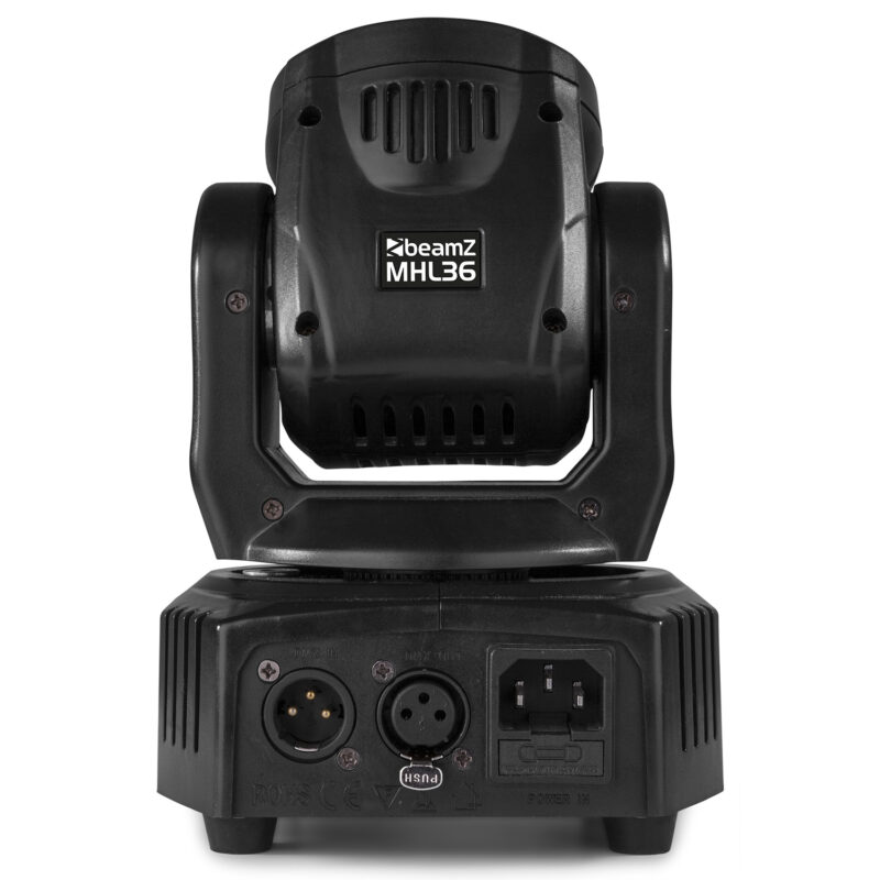 BeamZ MHL36 LED Moving Head Wash Light Set with Bag
