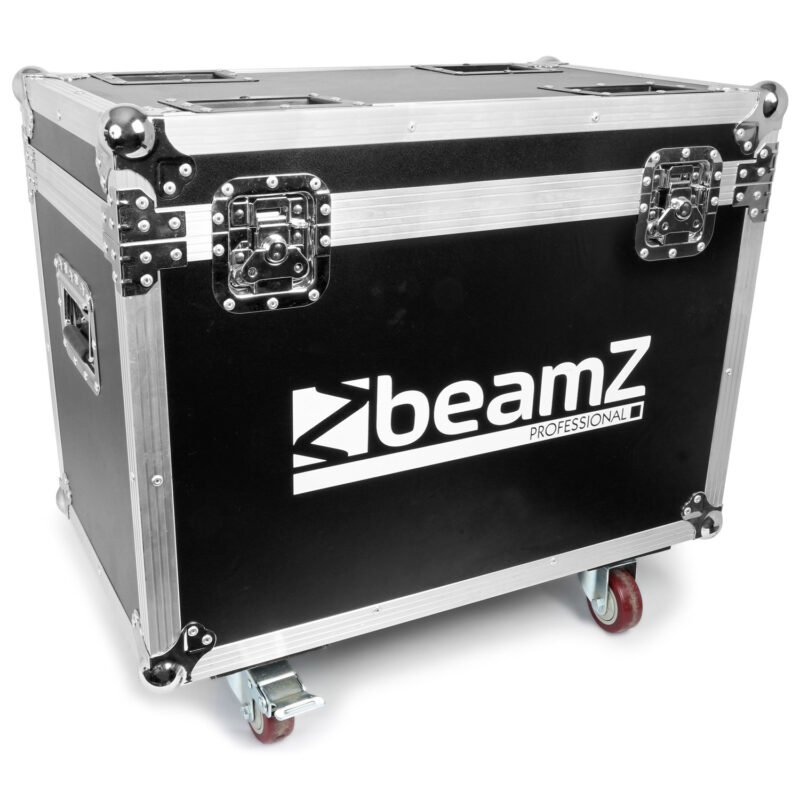 BeamZ Pro MHL1915 Moving Head Wash Lights with Flight Case